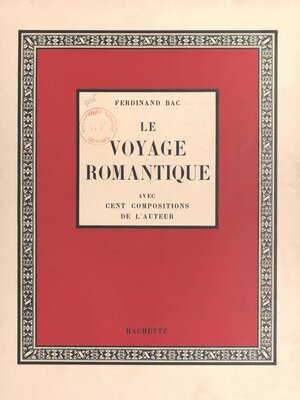 cover image of Le voyage romantique